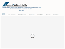 Tablet Screenshot of keatepartners.com